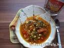 Mexikói zöldségleves tortillával és tequilával – 3. kép