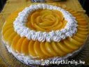 Őszibarackos joghurt-torta – 4. kép