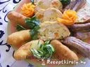 Őzgerincben sült baconos csirkemell – 3. kép