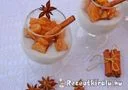 Paleo fűszeres almás panna cotta – 2. kép