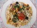 Penne gombával mángolddal füstölt sajttal – 2. kép