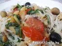 Penne gombával mángolddal füstölt sajttal – 3. kép