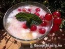 Ribizlis mentás joghurt – 2. kép