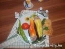 Sajtos libamájpástétommal töltött paprika – 3. kép