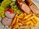 Sajttal töltött virsli baconbe tekerve – 3. kép