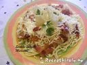 Sonkás sajtos spagetti – 2. kép