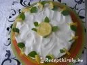 Sütés nélküli citrom torta – 3. kép