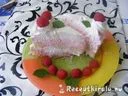 Sütés nélküli málna torta – 2. kép