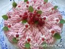 Sütés nélküli ribizli torta – 2. kép