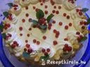 Sütés nélküli rizses ribizlis torta – 3. kép