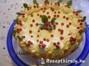 Sütés nélküli rizses ribizlis torta – 1. kép