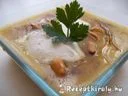 Tejfölös cukkini krémleves mogyoróval – 3. kép