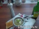Tejszínes cukkini krémleves mozzarellával – 4. kép