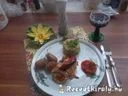 Töltött csirkemell baconbe tekerve – 4. kép
