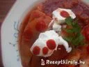 Töltött paprika chilis paradicsomszószban – 2. kép