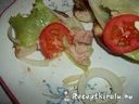 Tőkehalmájas bruschetta – 3. kép