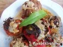 Túróval töltött zöldségek bacon-ben – 4. kép