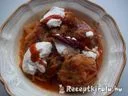Vörösboros paradicsomos chilis töltöttkáposzta – 3. kép