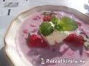 Vörösboros szamóca leves – 1. kép