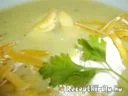 Zöldborsó-krémleves sonkás tortellinivel – 3. kép