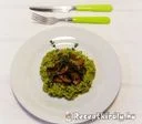 Zöldfűszeres zabkása kakukkfüves gombával – 3. kép