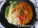 Zöldséges tarja rizzsel – 1. kép