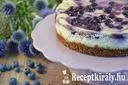 Áfonyás sajttorta