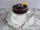 Áfonyás, vaníliás panna cotta – 4. kép
