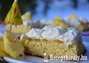 Ananászos kókuszos torta - paleo – 3. kép