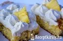 Ananászos kókuszos torta - paleo – 1. kép