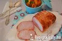 Bacon köntösben sült karaj indiai serpenyős karfiollal – 3. kép