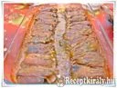 Baconbe göngyölt fűszeres pulykamáj – 2. kép