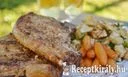 Borsos mustáros karaj sült zeller kockákkal - paleo – 2. kép