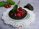 Cseresznyés-csokis mini pite sütés nélkül – 3. kép