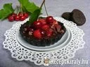 Cseresznyés-csokis mini pite sütés nélkül – 4. kép