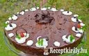Csokikrémes torta - paleo – 1. kép