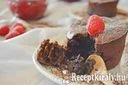 Csokis láva tortácska málnával - paleo – 4. kép