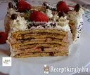 Vienetta sütemény eperrel és csokival – 4. kép