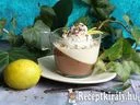 Csokoládés-lime panna cotta fehércsokival – 4. kép
