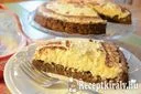 Csokoládé torta liszt nélkül almás krémmel - paleo – 2. kép