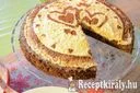 Csokoládé torta liszt nélkül almás krémmel - paleo – 1. kép