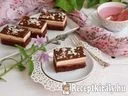 Csokoládés krémes szelet – 2. kép