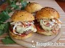Duplasajtos marha burger – 2. kép