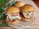 Duplasajtos marha burger – 1. kép