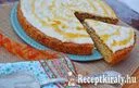 Egyszerű mandula torta narancslekváros kókuszkrémmel - paleo – 2. kép