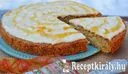Egyszerű mandula torta narancslekváros kókuszkrémmel - paleo – 4. kép