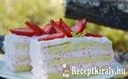 Eperkrémes szelet - paleo – 2. kép