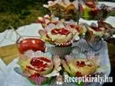 Eperörvényes cupcake – 1. kép