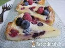 Erdei gyümölcsös hamis sajttorta – 3. kép