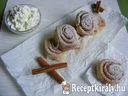 Fahéjas túrós csiga – 2. kép